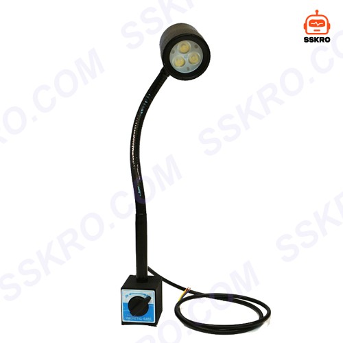 โคมไฟ LED ฐานแม่เหล็ก สำหรับเครื่องจักรกลและงานอุตสาหกรรม รุ่น/รหัส M3M รูปที่ 1
