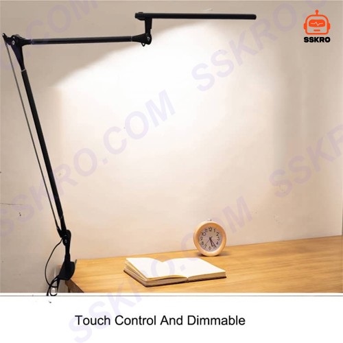 โคมไฟโต๊ะ สำหรับทำงาน งานเขียนแบบ Touch Switch ควบคุมด้วย แสง 3 อุณหภูมิสี Lumen is 650LM รุ่น/รหัส C301 รูปที่ 1