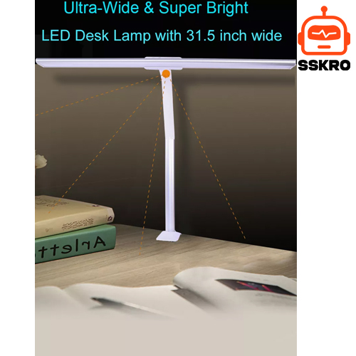 36Watt 2400LM โคมไฟตั้งโต๊ะ LED พร้อมแคลมป์ Touch And Tomote control ไฟสำนักงานขนาดใหญ่ Bright Auto Dimming สำหรับ Workbench Studio โต๊ะทำงาน จอมอนิเตอร์ คอมพิวเตอร์ สถาปนิ รุ่น/รหัส DL-H01 รูปที่ 10