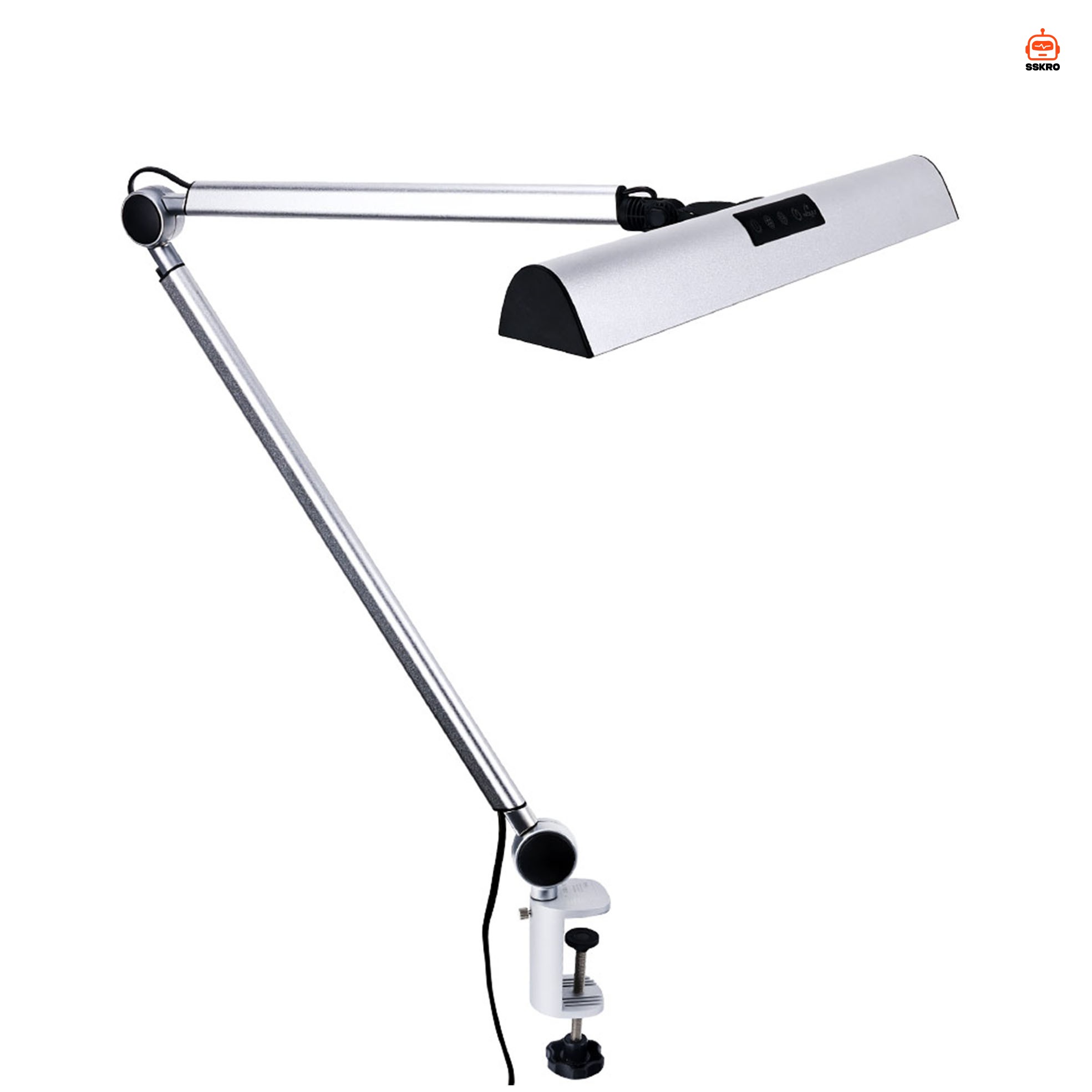 LED Desk Lamp A509-16W โคมไฟทำงาน พับเก็บได้ ยึดติดกับที่ยึด สัมผัสสวิตช์เซ็นเซอร์ ความสว่างระดับ 4 - โหมด 2 Lumen 1100LM Color rendering Index Ra>95 สูง รุ่น/รหัส A509-16W รูปที่ 1