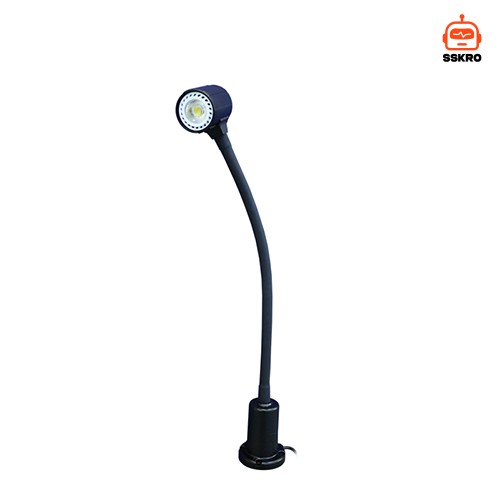 Flexible Magnetic Gooseneck Machine Light ไฟส่องสว่างเครื่องจักรคออ่อนฐานแม่เหล็กอเนกประสงค์ รุ่น/รหัส M3R รูปที่ 2