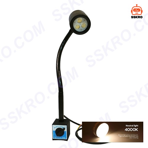 โคมไฟ LED ฐานแม่เหล็ก สำหรับเครื่องจักรกลและงานอุตสาหกรรม รุ่น/รหัส M3M รูปที่ 27
