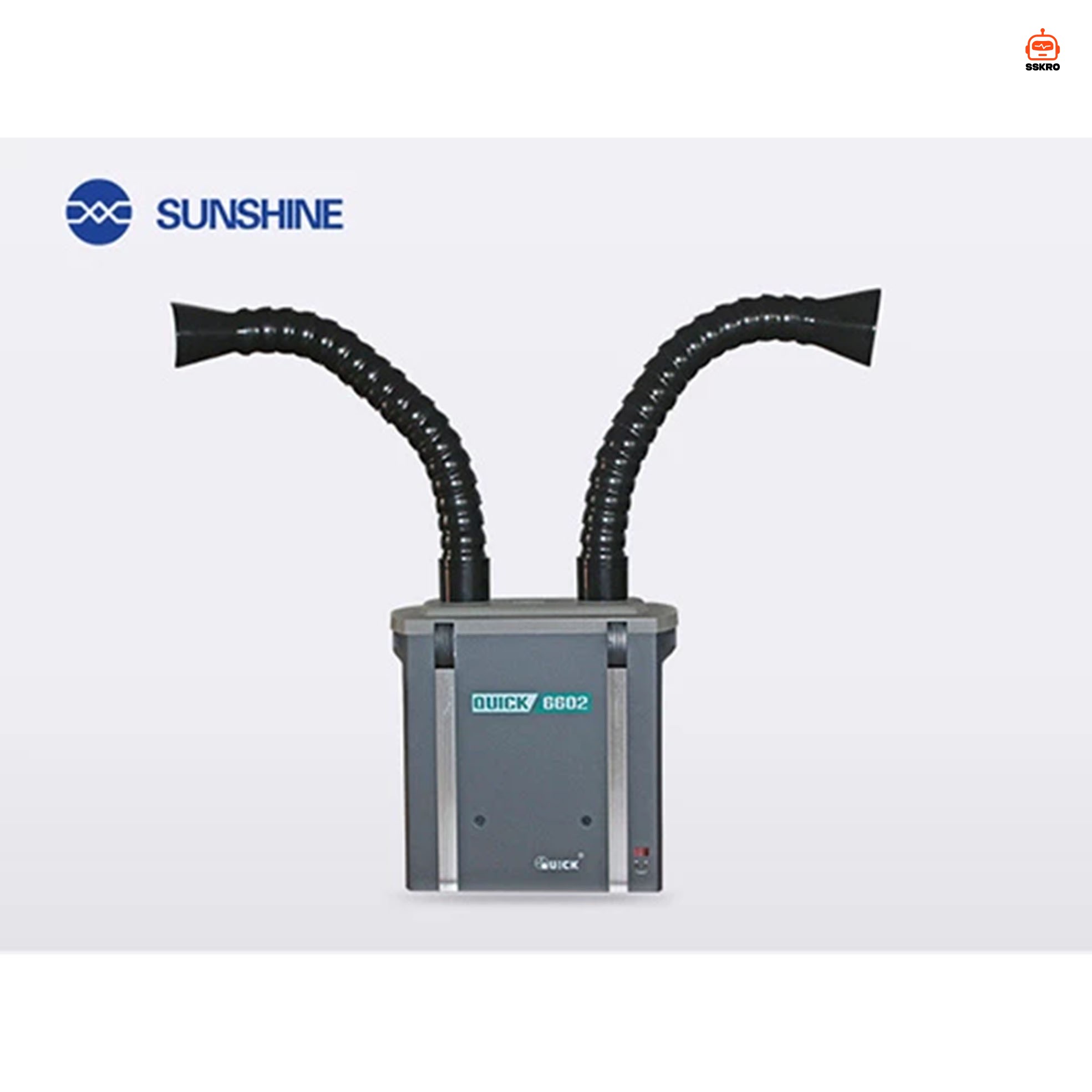QUICK 6601 เครื่องดูดควัน แรงดัน2400Pa Fume Purifying & Filtering System Single Station รุ่น/รหัส 6601 รูปที่ 2