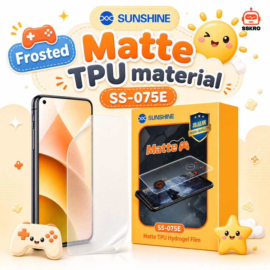 ฟิล์มไฮโดรเจล TPU Spuer สั่งตัดตามรุ่น มือถือ นาฬิกา เกมพกพา ด้านหน้า รุ่น/รหัส SS-075 รูปที่ 5