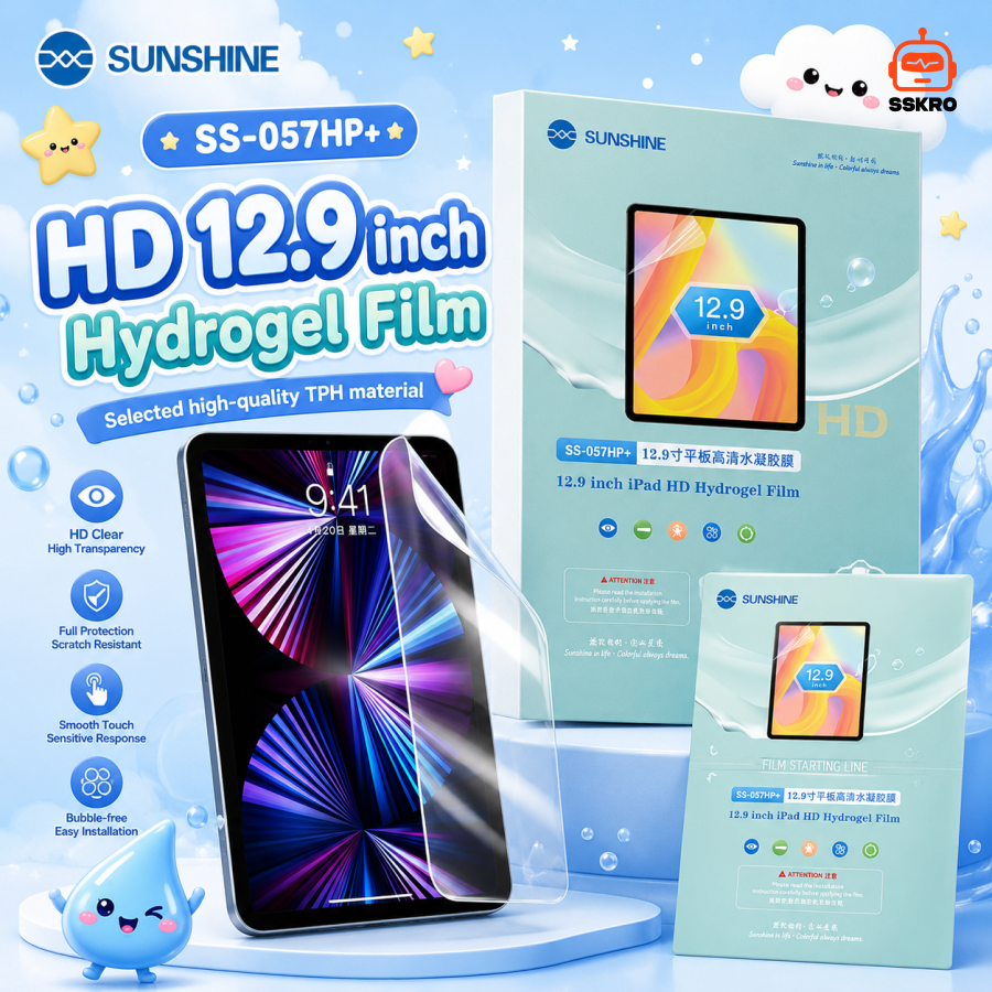 ฟิล์มไฮโดรเจล TPH สั่งตัดตามรุ่น แท็บเล็ต รุ่น/รหัส SS-057HP รูปที่ 5