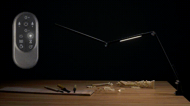 โคมไฟตั้งโต๊ะแบบเต็มสเปกตรัม